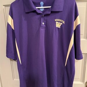 Men’s Purple University of Washington Polo Shirt